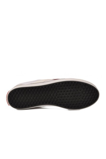Erkek Beyaz Günlük Spor Ayakkabı Bağcıklı Casual Kanvas Sneaker 1002