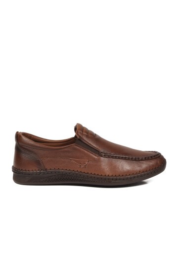 Ceviz Erkek Smart Casual Ayakkabı Hakiki Deri Hafızalı Rahat Taban Şık Loafer M741 M