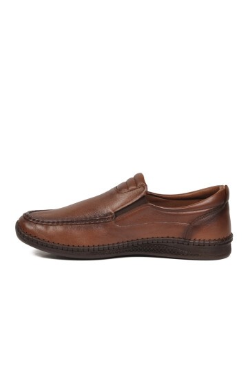 Ceviz Erkek Smart Casual Ayakkabı Hakiki Deri Hafızalı Rahat Taban Şık Loafer M741 M
