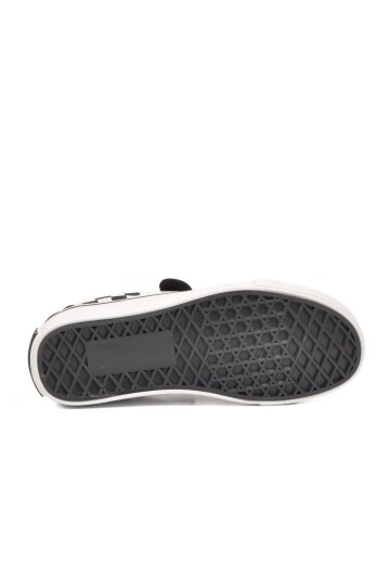 Damalı Keten Unisex Çocuk Spor Ayakkabı 26202 F