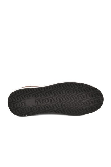 Erkek Taba Hakiki Deri Comfort Rahat Taban Günlük Ayakkabı Sneaker 4190 M