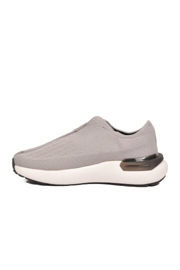 Gri Nefes Alan Memory Foam Örme Erkek Spor Ayakkabı Ultra Hafif Sneaker M212 M