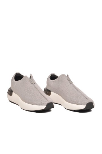 Gri Nefes Alan Memory Foam Örme Erkek Spor Ayakkabı Ultra Hafif Sneaker M212 M