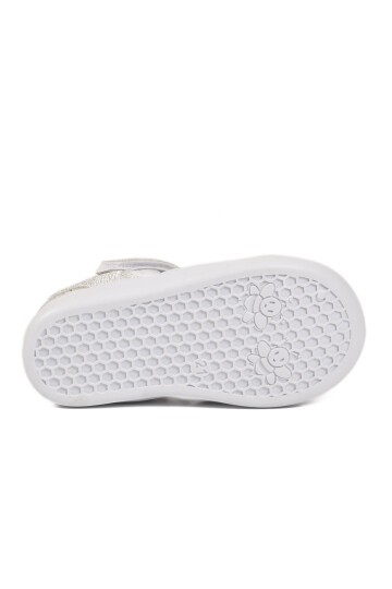 Gümüş Ortopedik Bebek Sandalet 26A77 B