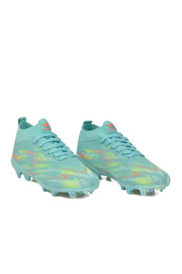 Mint Çoraplı Bağcıklı Unisex Futbol Ayakkabısı Krampon Strike G