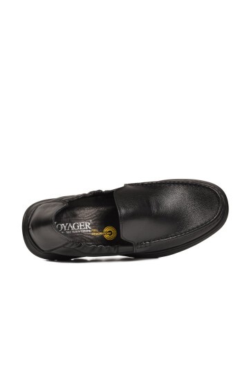 Siyah Rahat Hafızalı Taban Hakiki Deri Erkek Loafer Smart Casual Ayakkabı Sensitive M599 M