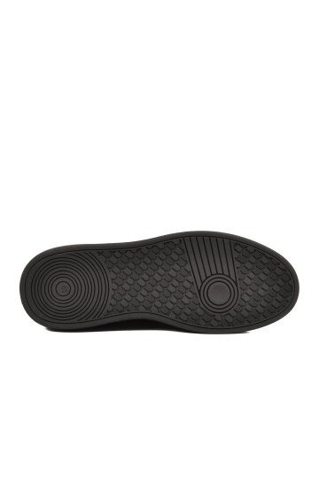 Siyah Mat Nubuk Erkek Günlük Ayakkabı Memory Tabanlı Casual Sneaker 6630-1 M