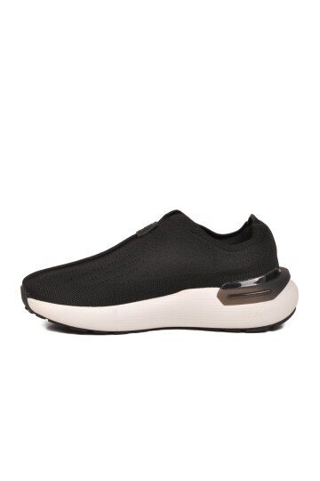 Siyah Nefes Alan Memory Foam Örme Erkek Spor Ayakkabı Ultra Hafif Sneaker M212 M
