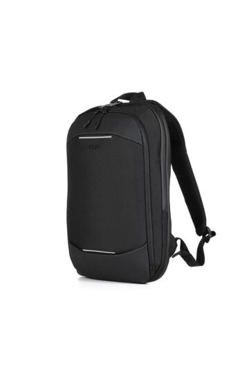 Siyah-Siyah Çok Bölmeli Tek Omuz Askılı Usb Girişli Dayanıklı Unisex Laptop ve Sırt Çantası 31304