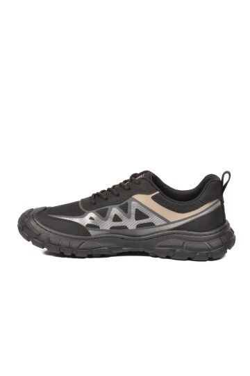 Erkek Siyah Nefes Alabilen Outdoor Trekking Stil Spor Ayakkabı E097 M