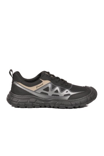 Erkek Siyah Nefes Alabilen Outdoor Trekking Stil Spor Ayakkabı E097 M