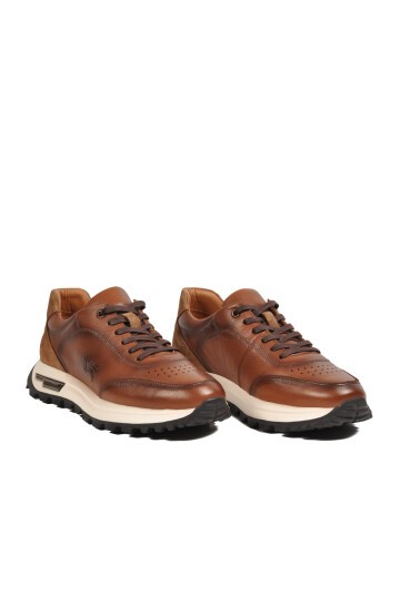 Taba Memory Taban Premium Casual Ayakkabı Hakiki Deri Erkek Günlük Sneaker M654 M