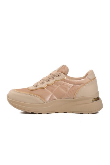 Ayakmod Bej Kadın Sneaker