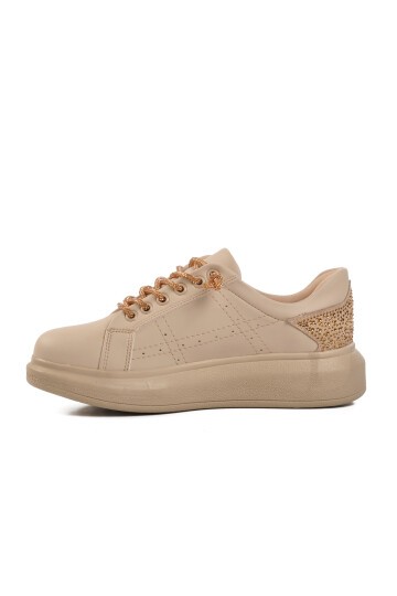 Ayakmod Bej Kadın Sneaker