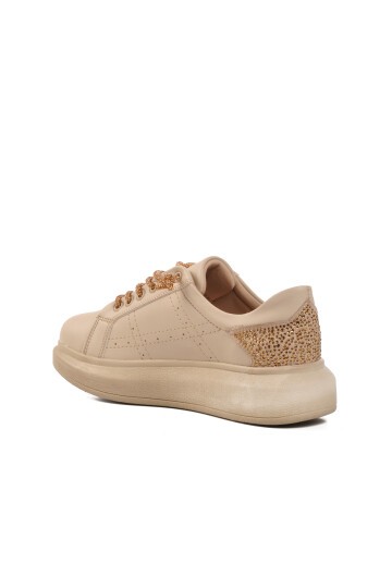 Ayakmod Bej Kadın Sneaker