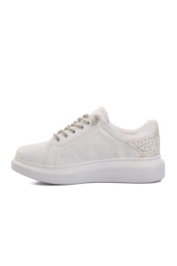 Ayakmod Beyaz Kadın Sneaker
