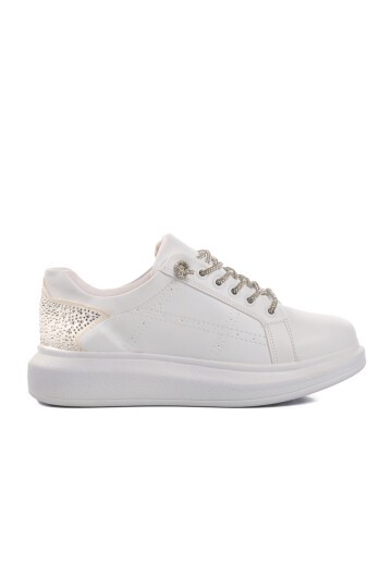 Ayakmod Beyaz Kadın Sneaker