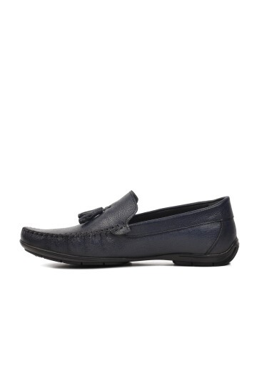 Ayakmod Lacivert Erkek Loafer Ayakkabı