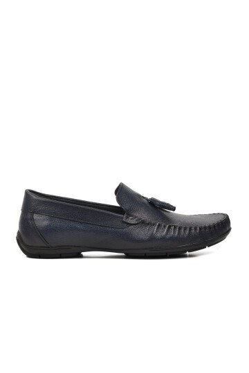 Ayakmod Lacivert Erkek Loafer Ayakkabı