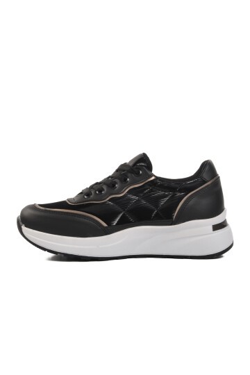 Ayakmod Siyah-Beyaz Kadın Sneaker
