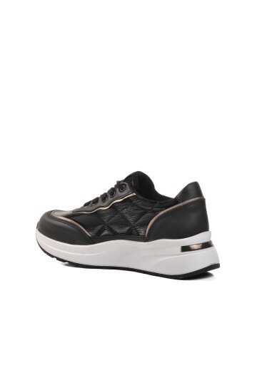 Ayakmod Siyah-Beyaz Kadın Sneaker