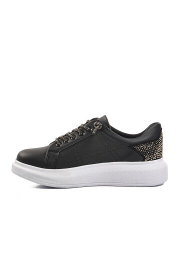 Ayakmod Siyah-Beyaz Kadın Sneaker