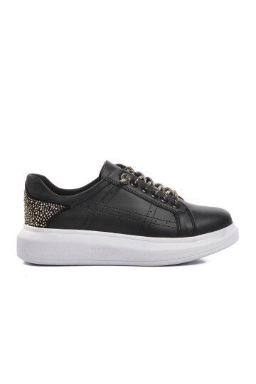Ayakmod Siyah-Beyaz Kadın Sneaker