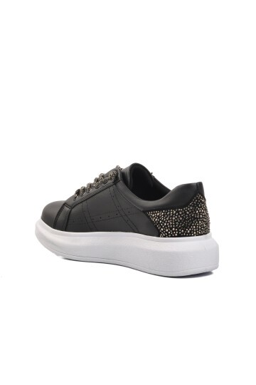 Ayakmod Siyah-Beyaz Kadın Sneaker