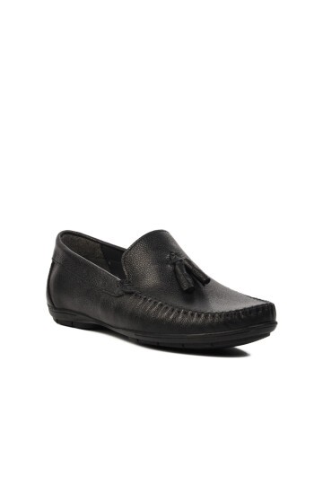 Ayakmod Siyah Erkek Loafer Ayakkabı