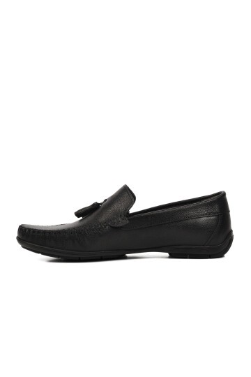 Ayakmod Siyah Erkek Loafer Ayakkabı