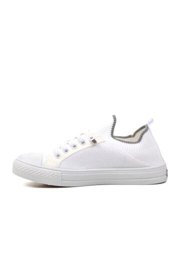 Benetton Beyaz Kadın Sneaker