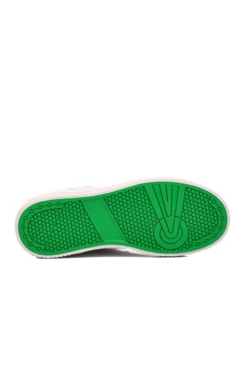 Benetton Beyaz-Yeşil Unisex Sneaker