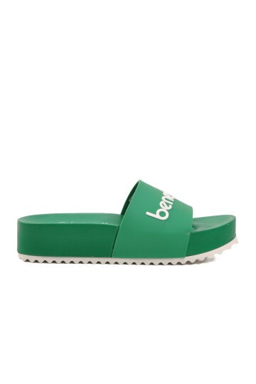 Benetton Yeşil Kadın Terlik