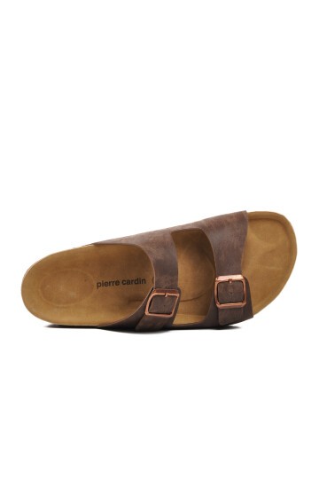 Pierre Cardin Kahve Erkek Terlik