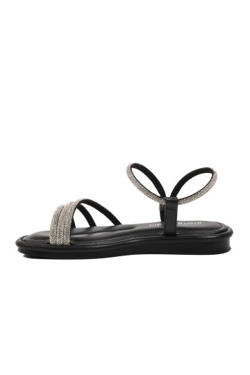 Pierre Cardin Siyah Kadın Sandalet