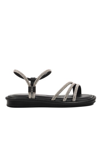 Pierre Cardin Siyah Kadın Sandalet