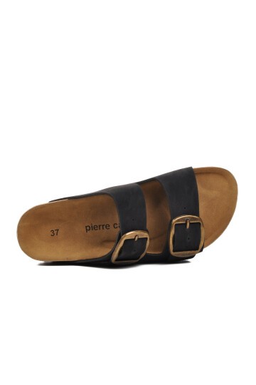 Pierre Cardin Siyah Kadın Terlik