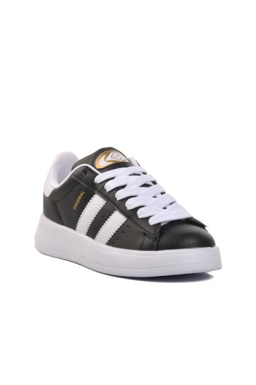 Walkway Siyah-Beyaz Unisex Spor Ayakkabı