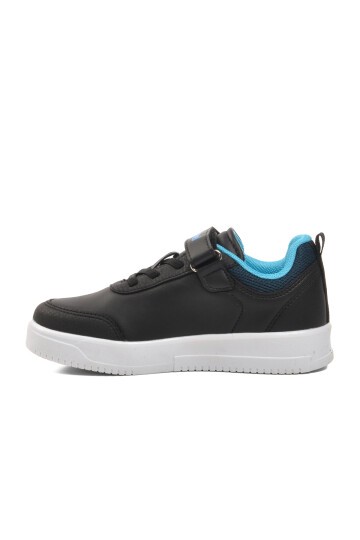 Hummel Siyah-Mavi-Beyaz Çocuk Spor Ayakkabı