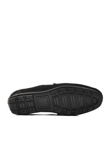 Ayakmod Siyah Nubuk Erkek Loafer Ayakkabı