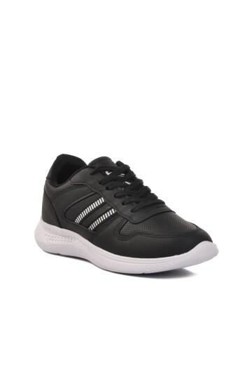 Walkway Siyah-Beyaz Unisex Spor Ayakkabı