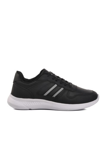 Walkway Siyah-Beyaz Unisex Spor Ayakkabı