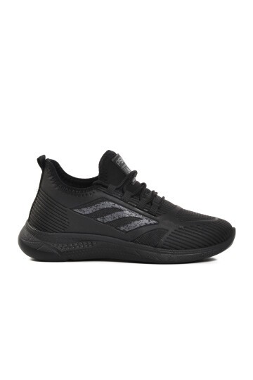 Walkway Siyah-Siyah Unisex Spor Ayakkabı