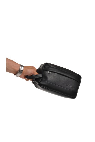 Pierre Cardin Siyah Unisex El Çantası