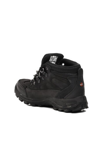 Scooter Crazy Siyah Hakiki Deri Unisex Outdoor Bot