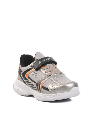 Slazenger Gri-Siyah Çocuk Spor Ayakkabı