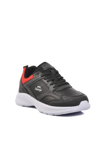 Slazenger Siyah-Kırmızı Erkek Spor Ayakkabı