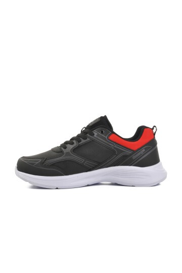 Slazenger Siyah-Kırmızı Unisex Spor Ayakkabı