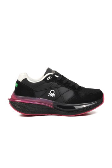 Benetton Siyah Kadın Sneaker