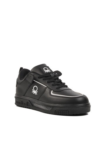 Benetton Siyah-Siyah Erkek Sneaker